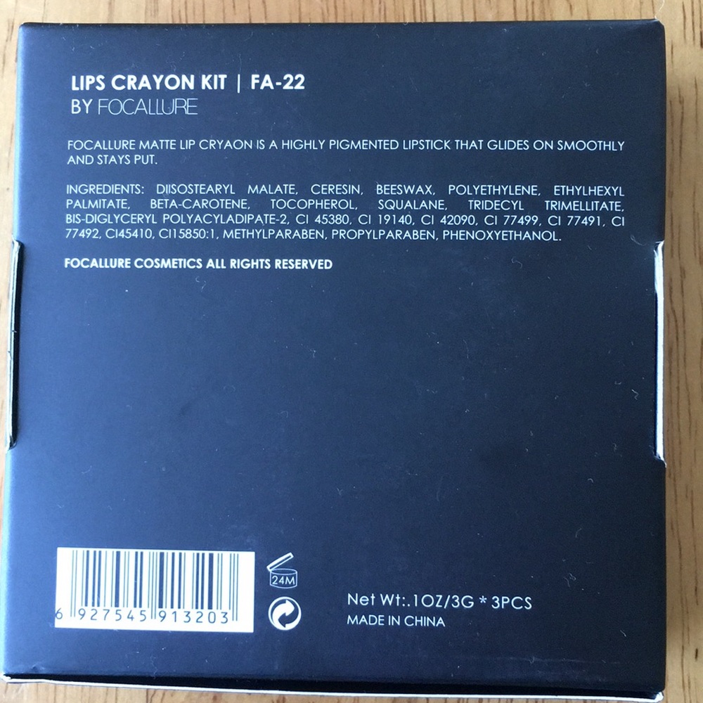 FOCALLURE set matte lipstick waterproof lasting - Picture 8 of 8